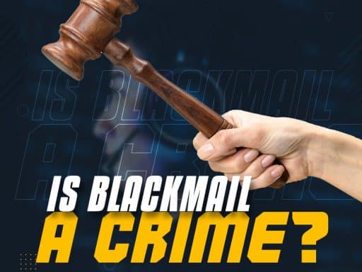 Is blackmail a crime