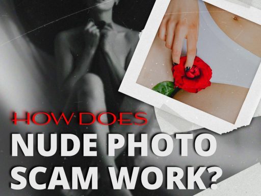 Collage of famous images misused in nude photo scams, illustrating tactics employed by sextortionists.