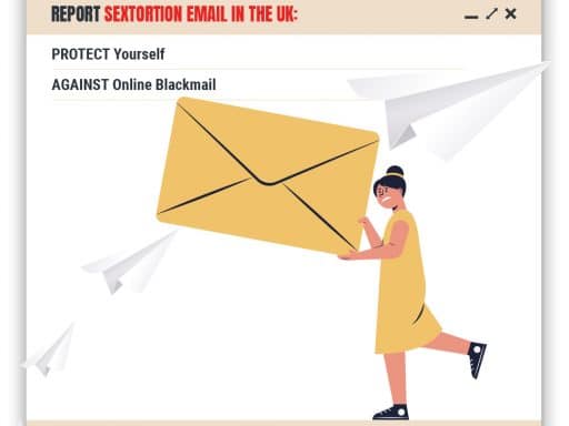 Report Sextortion Email in the UK