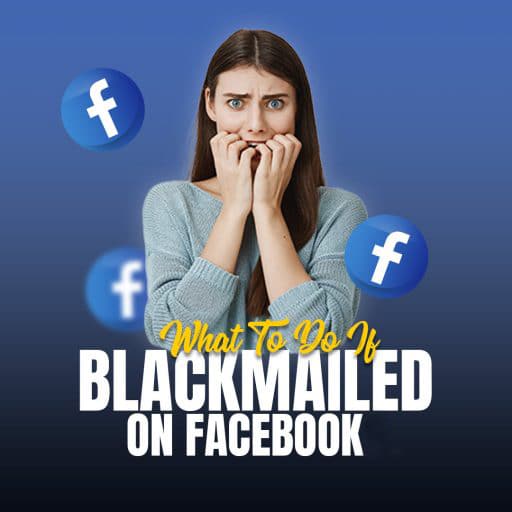 woman trying to find out what to do to stop her Facebook blackmail