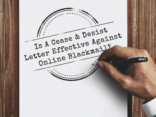 Image of Cease & Desist Letter Cover Page.