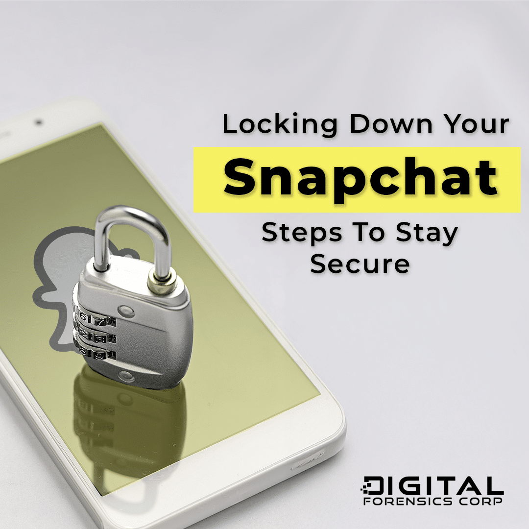 Secure your snapchat and say no to being targeted for a cyber scam.