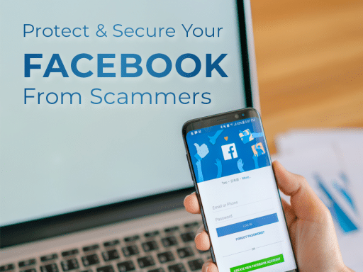 Setting the right security protocals for your Facebook keeps you safe from scammers.