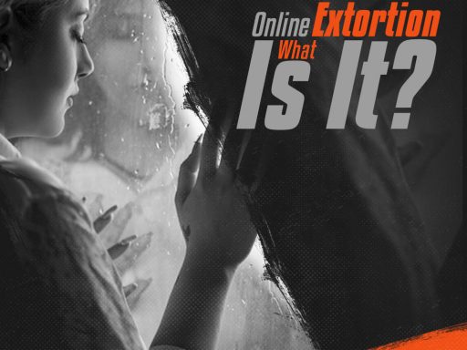 what is online extortion