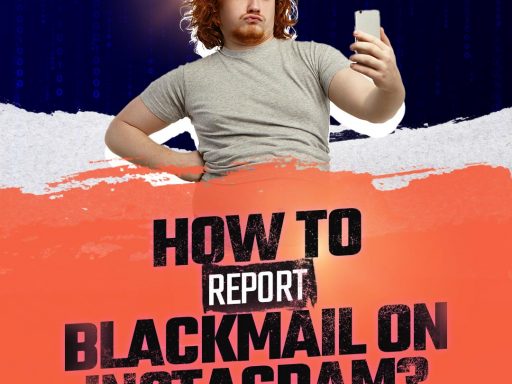 how to report blackmail on instagram